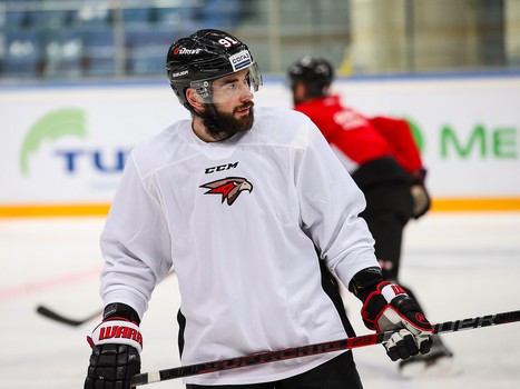 Раскатка «Авангарда» перед вторым матчем с «Адмиралом»