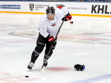 Раскатка «Авангарда» перед вторым матчем с «Адмиралом»