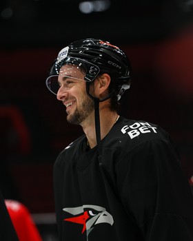 Тренировка «Авангарда» перед матчем с «Амуром»