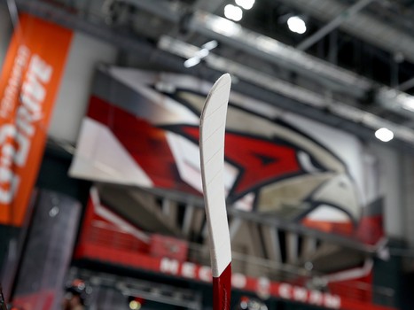 Раскатка «Авангарда» перед матчем с «Нефтехимиком»