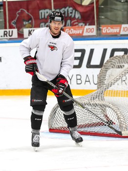 Раскатка «Авангарда» перед матчем с «Сибирью»