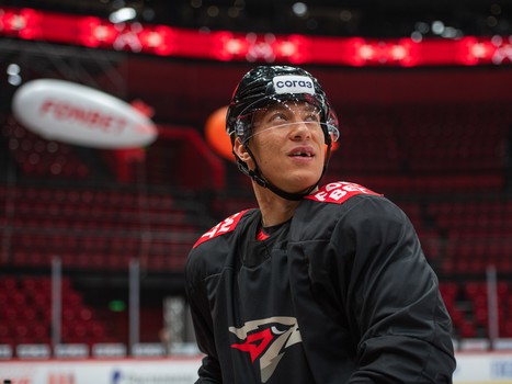 Раскатка «Авангарда» перед домашним матчем с «Сибирью»