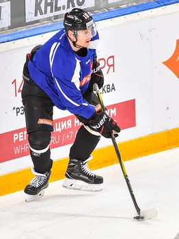 Раскатка "Авангарда" перед матчем с "Сибирью"