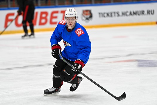 Тренировка «Авангарда» в Хабаровске