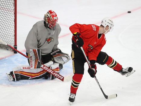 Открытая тренировка «Авангарда» перед плей-офф