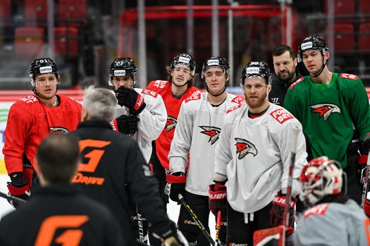 Раскатка «Авангарда» перед матчем с «Салаватом Юлаевым»