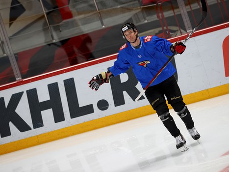 Тренировка «Авангарда» в Балашихе