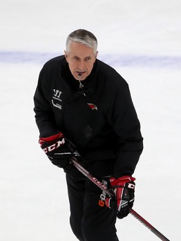 Раскатка «Авангарда» перед матчем с «Автомобилистом»