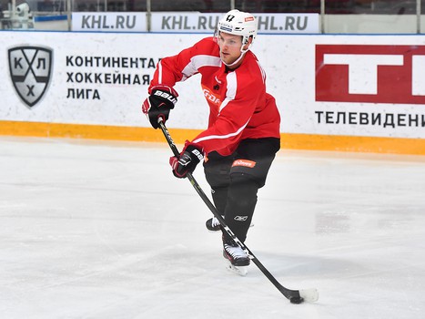 Раскатка "Авангарда" перед выездным матчем с "Металлургом" Нк