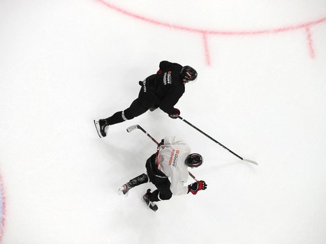 Открытая тренировка «Авангарда» для прессы и болельщиков