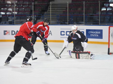 Тренировка в Магнитогорске перед стартом Мемориала Ромазана