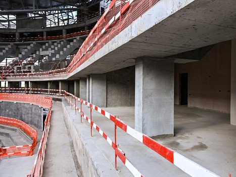 Техническая готовность «Арены Омск» составляет 35%