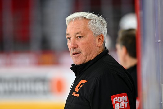 Раскатка «Авангарда» перед матчем в Екатеринбурге