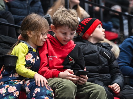 Открытая тренировка «Авангарда» перед плей-офф