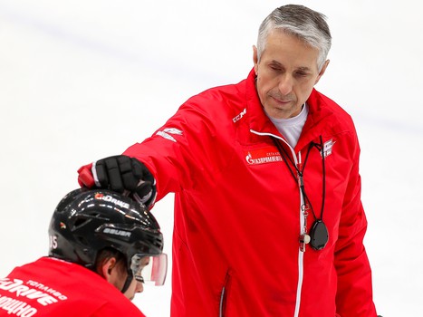 Открытая тренировка «Авангарда» для прессы и болельщиков