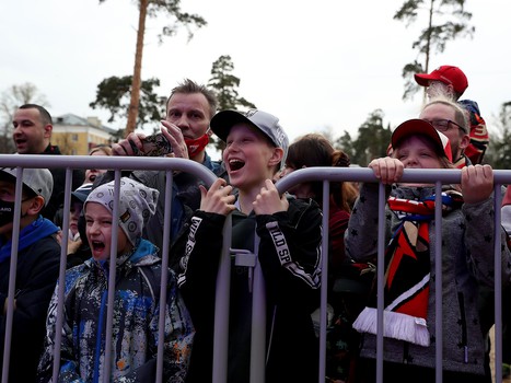 Чемпионский праздник «Авангарда» в Балашихе