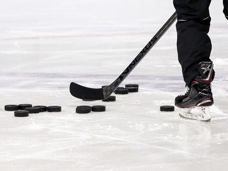 Раскатка «Авангарда» перед выездным матчем с «Металлургом»