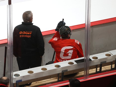 Тренировка «Авангарда» в Балашихе