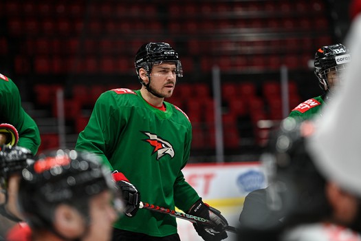 Тренировка «Авангарда» в Омске