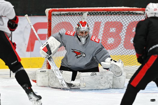 Тренировка «Авангарда» в Омске