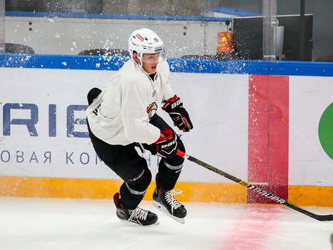 Раскатка «Авангарда» перед выездным матчем со «Спартаком»