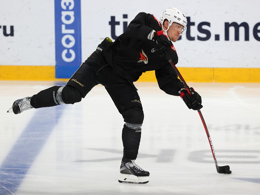 Раскатка «Авангарда» перед седьмым матчем серии в Магнитогорске