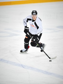 Раскатка "Авангарда" перед матчем со СКА