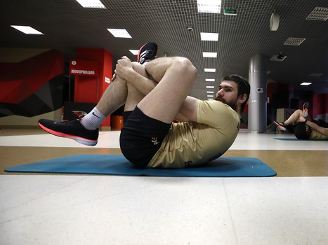 Открытая тренировка «Авангарда» перед домашними матчами финала Кубка Гагарина