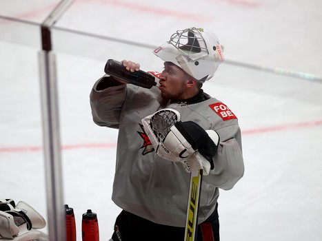 Тренировка «Авангарда» в Балашихе