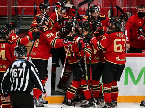 20.03.2021. 1/2 финала, 2 матч. «Авангард» - «Металлург» Мг 2:1 ОТ