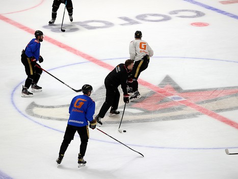 Тренировка «Авангарда» в Балашихе