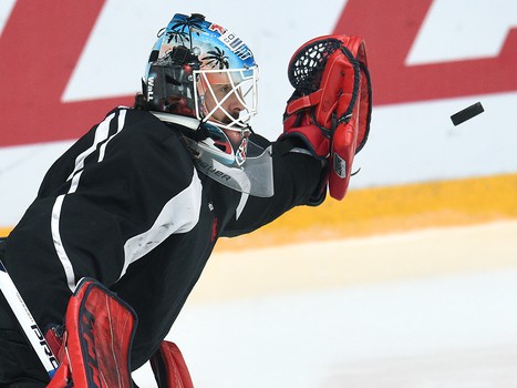 Раскатка «Авангарда» перед матчем с рижским «Динамо»