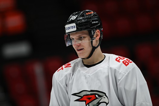 Тренировка «Авангарда» перед матчем с «Адмиралом»