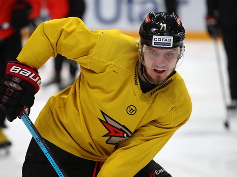 Раскатка «Авангарда» перед матчем с «Салаватом Юлаевым»