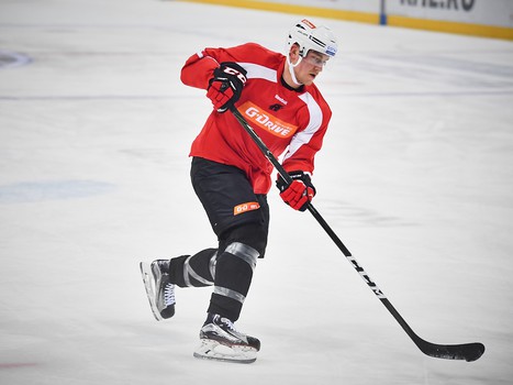 Раскатка "Авангарда" перед выездным матчем против "Слована"