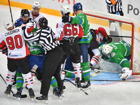 04.03.2018. "Салават Юлаев" - "Авангард" 6:4