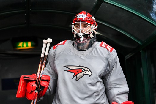 Раскатка «Авангарда» перед матчем в Казани