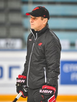 Раскатка "Авангарда" перед матчем с "Югрой"