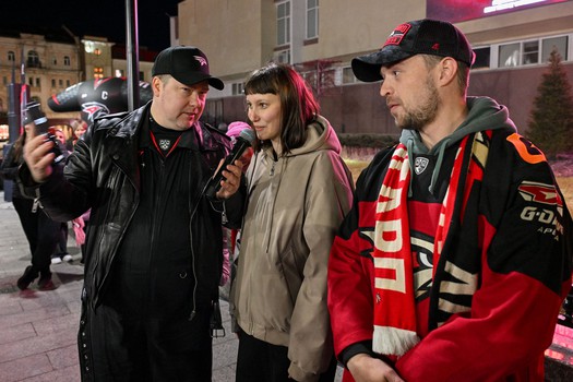 Фан-зона «Авангарда» в Городском саду