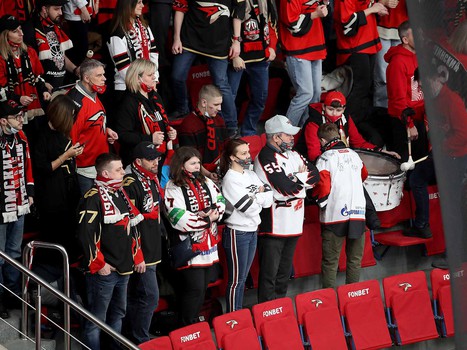 18.03.2021. 1/2 финала, 1 матч. «Авангард» - «Металлург» Мг 2:5