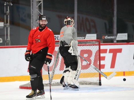 Раскатка «Авангарда» перед четвёртым матчем серии с «Ак Барсом»