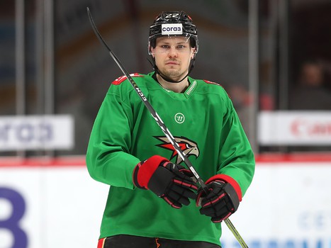 Раскатка «Авангарда» перед матчем с «Барысом»