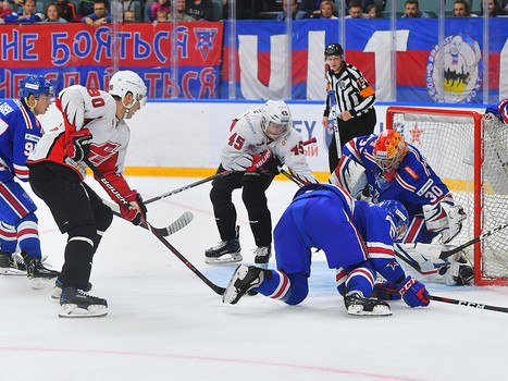 24.08.2018. СКА - "Авангард" 4:2