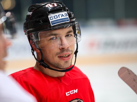 Открытая тренировка «Авангарда» для СМИ