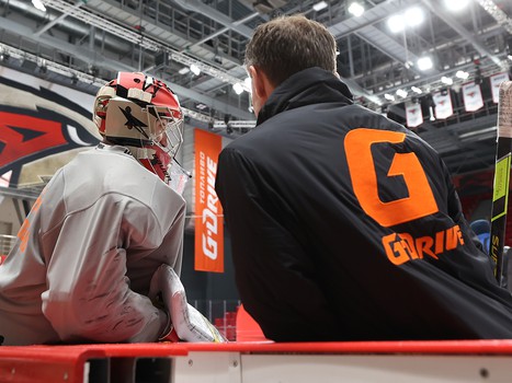 Раскатка «Авангарда» перед матчем с «Локомотивом»