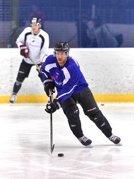 Тренировка перед игрой с "Медвешчаком"