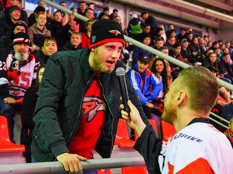 Горячие омские фан-зоны на 4 матче серии финала Восточной конференции