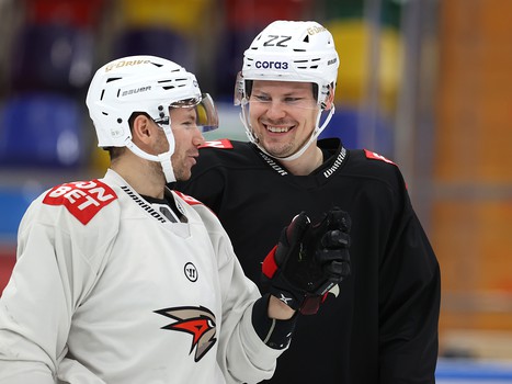 Раскатка «Авангарда» перед выездным матчем со «Спартаком»