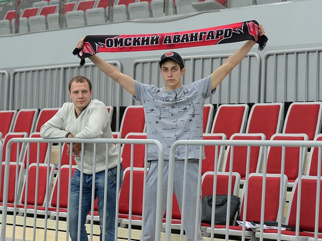 Раскатка "Авангарда" во Владивостоке перед матчем с "Адмиралом"