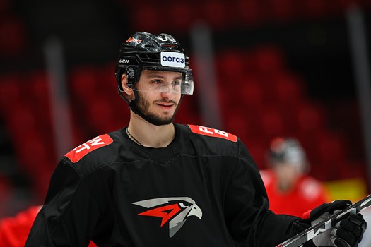 Раскатка «Авангарда» перед матчем с «Витязем»